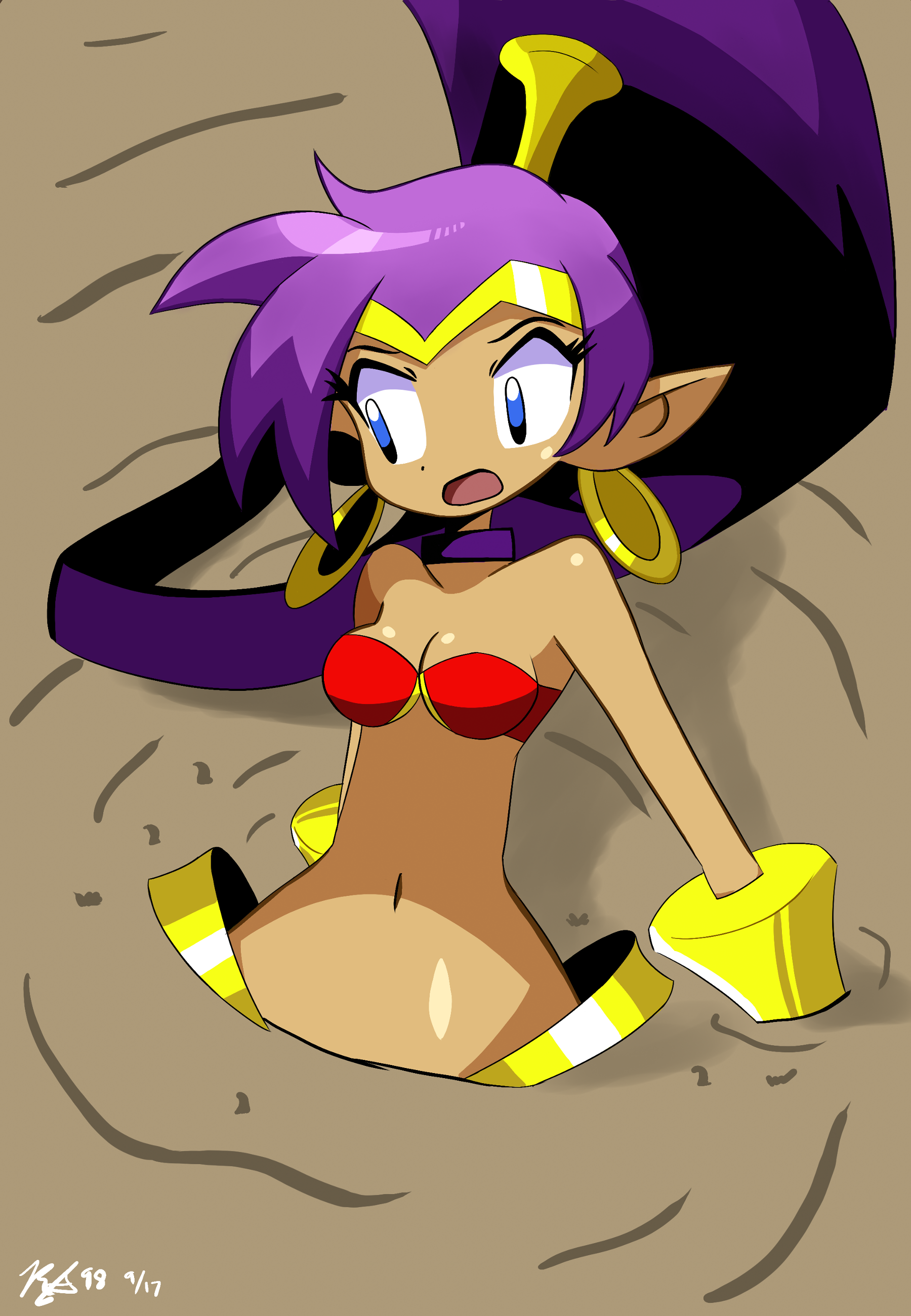 Shantae in Quicksand