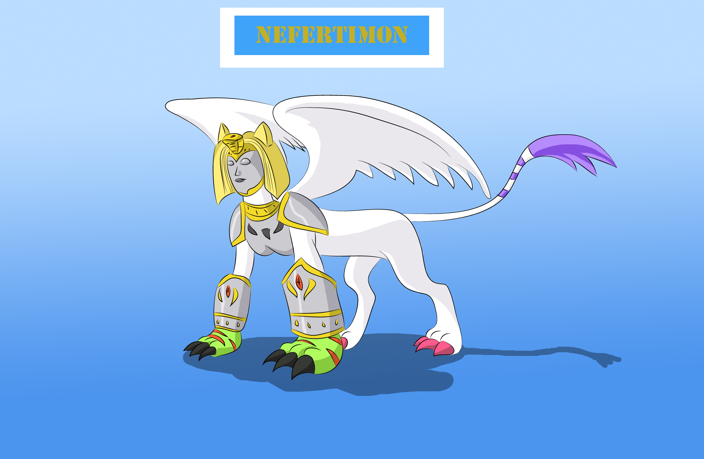 Nefertimon - The Angel of Light