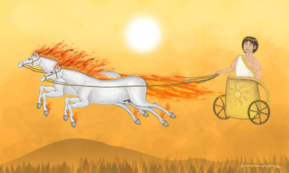 Apollo's Sun Chariot by Louisetheanimator