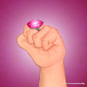 The Pink Panther Diamond Ring