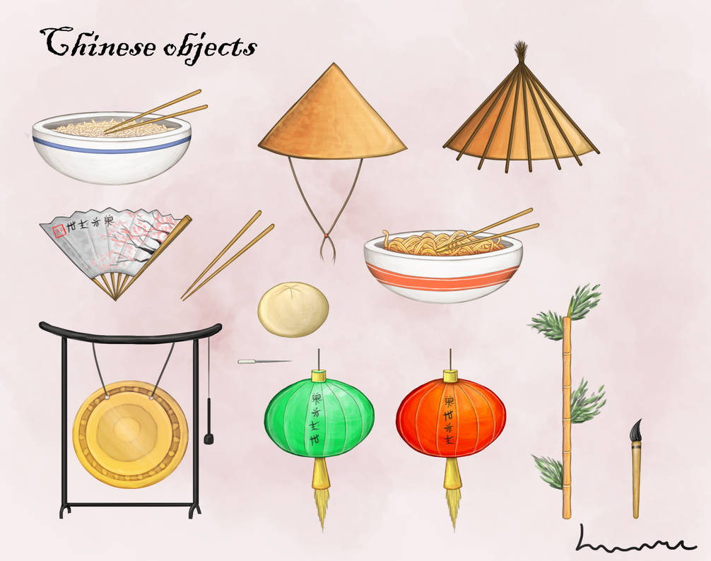 Computer Chinese Objects Chinese objects by Louisetheanimator on DeviantArt
