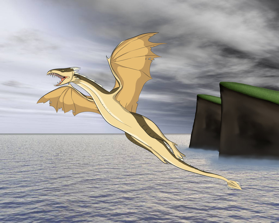 Hungarian Horntail by Louisetheanimator