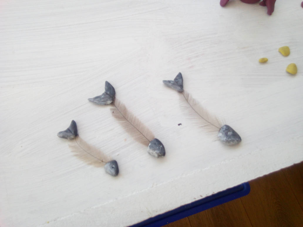 Fish bones by Louisetheanimator