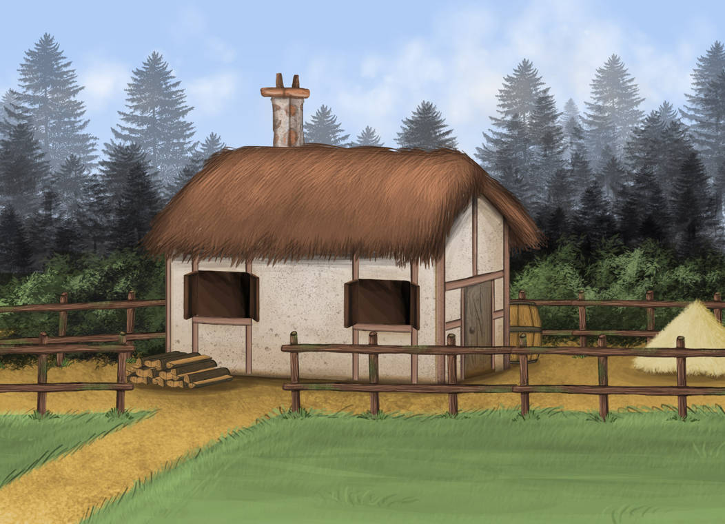Cottage by Louisetheanimator