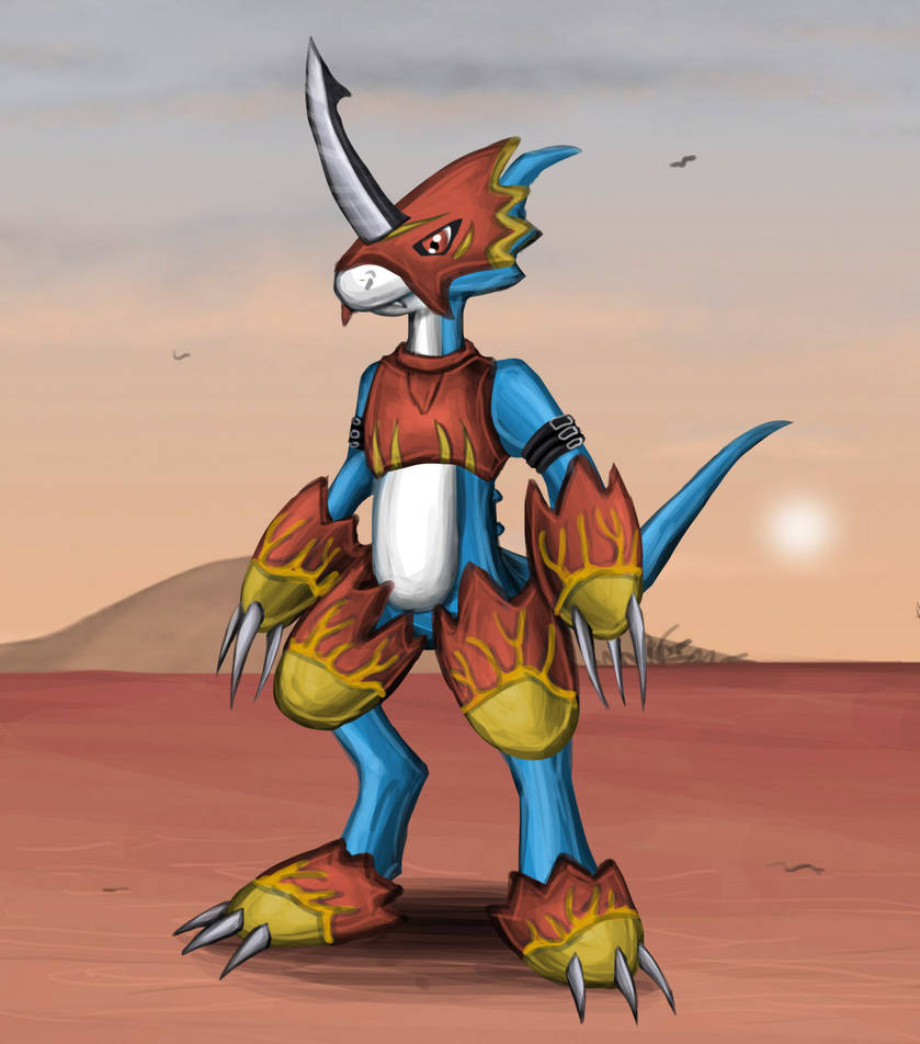 Flamedramon by Louisetheanimator on DeviantArt