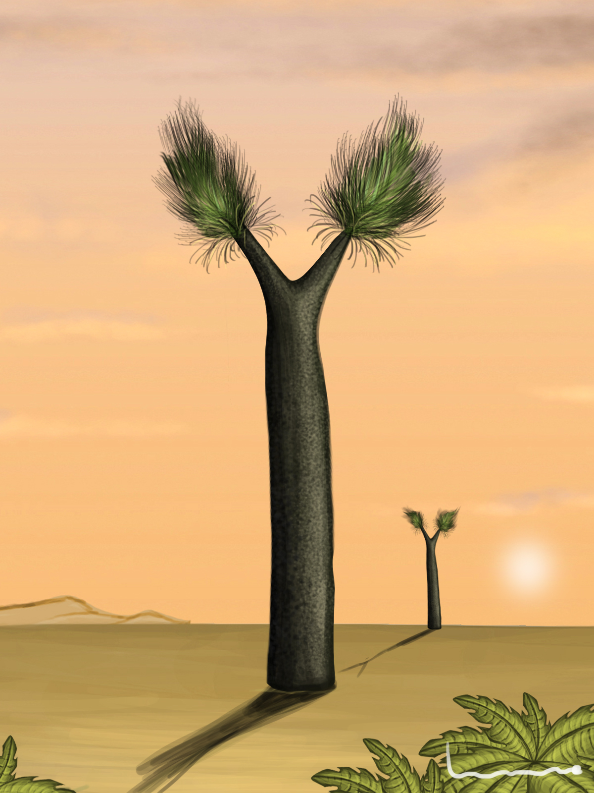 Sig Tree Sigillaria Tree by Louisetheanimator on DeviantArt
