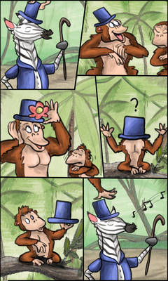 Zee Bra Jones' Hat Comic