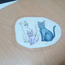 Luna, Artemis and Diana Laminated