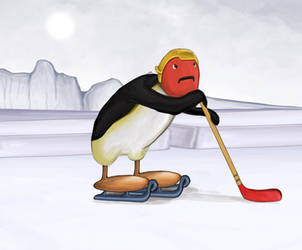 Hockey Referee - Pingu by Louisetheanimator on DeviantArt