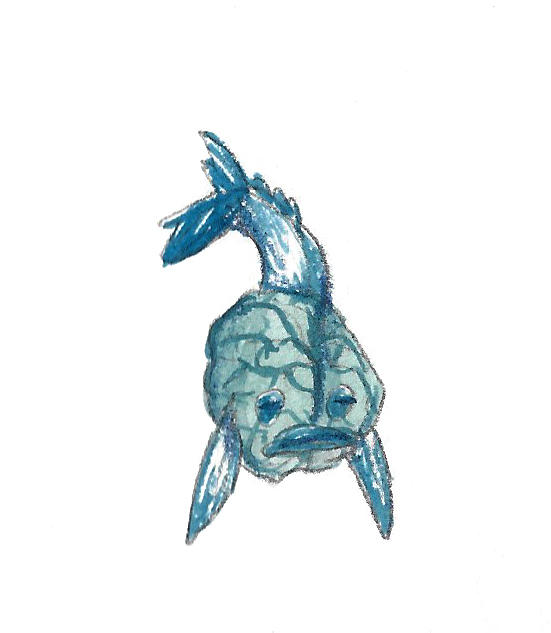 Brain Fish by Louisetheanimator on DeviantArt