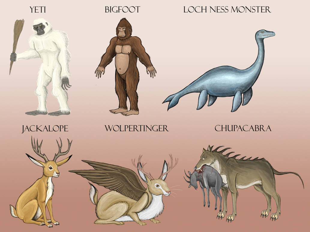 Animated Cryptids My Favorite Cryptids by Louisetheanimator on DeviantArt