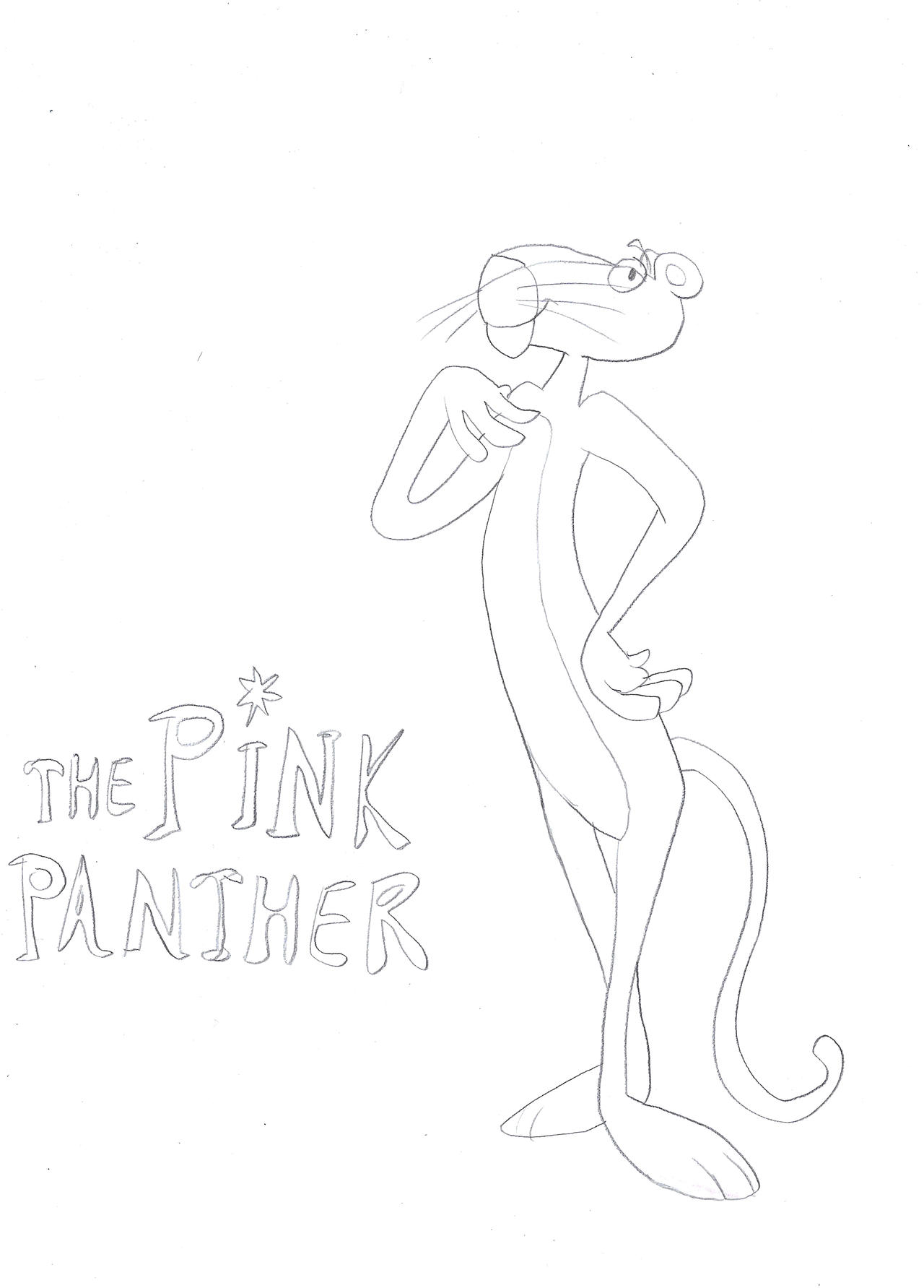 The Pink Panther by Louisetheanimator on DeviantArt