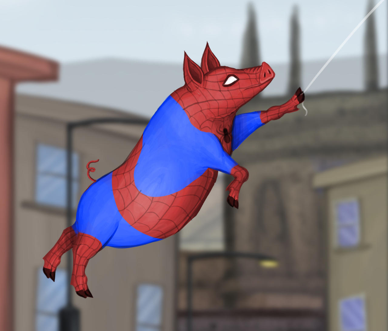 Spoderpig Spider Pig by Louisetheanimator on DeviantArt