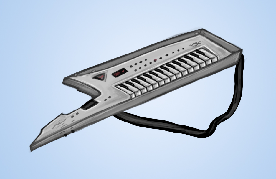 Computer Keyboard Keytar Keytar by Louisetheanimator on DeviantArt