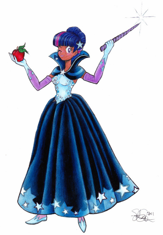 Twilight Sparkle Gala Costume Design