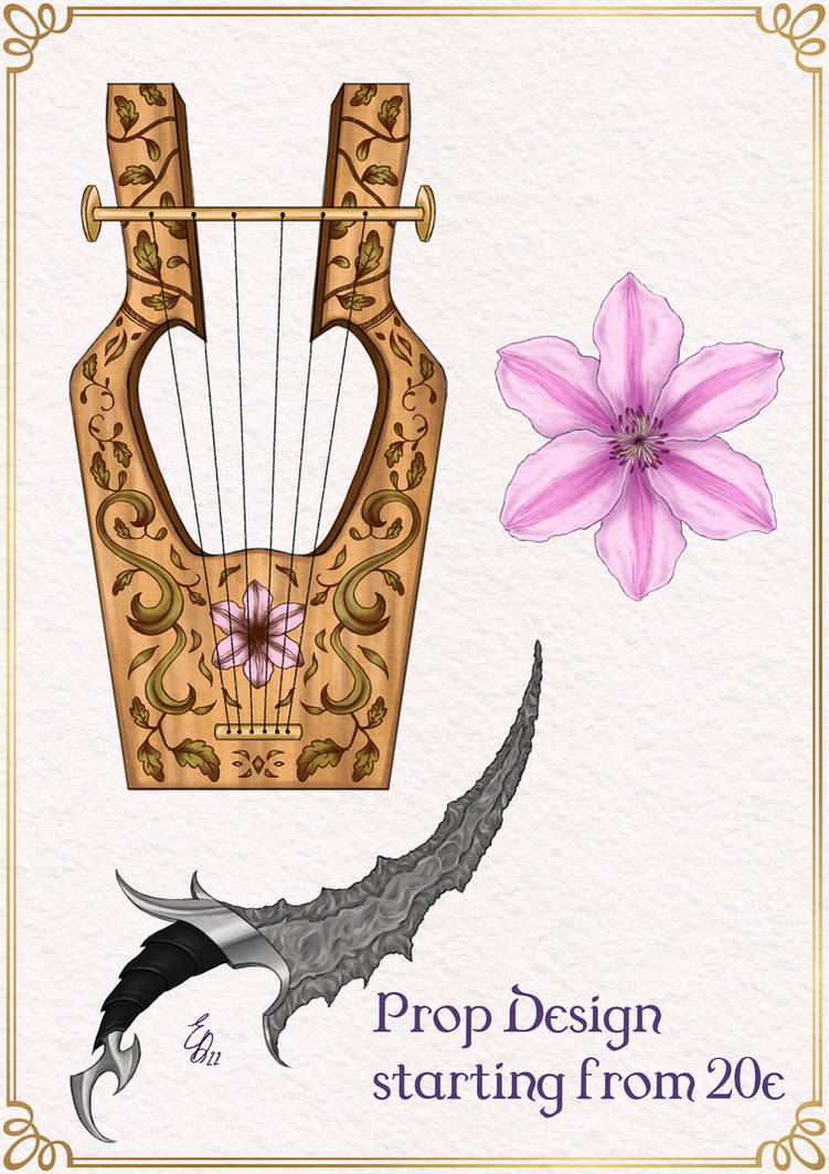 Prop Design DND By Demaerys On DeviantArt