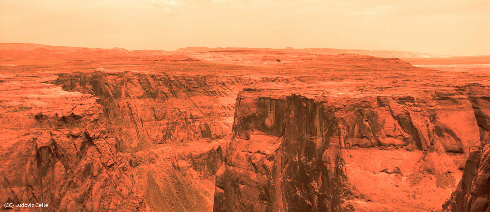 Mars landscape from photo 01