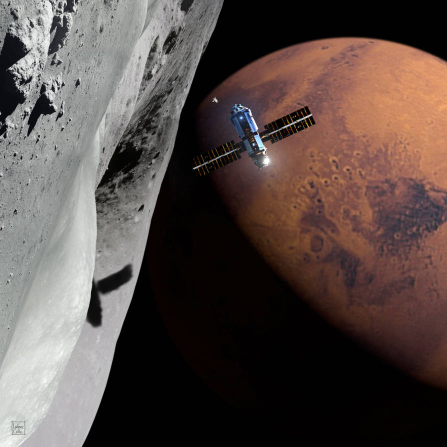 Mission to Phobos by Ludo38