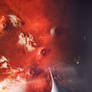 The Space Elevator to Mars - Descent At Dusk