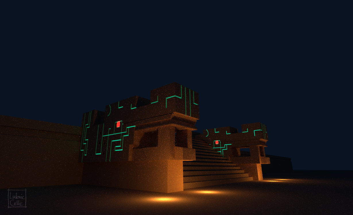 Quetzalcoatl escalera