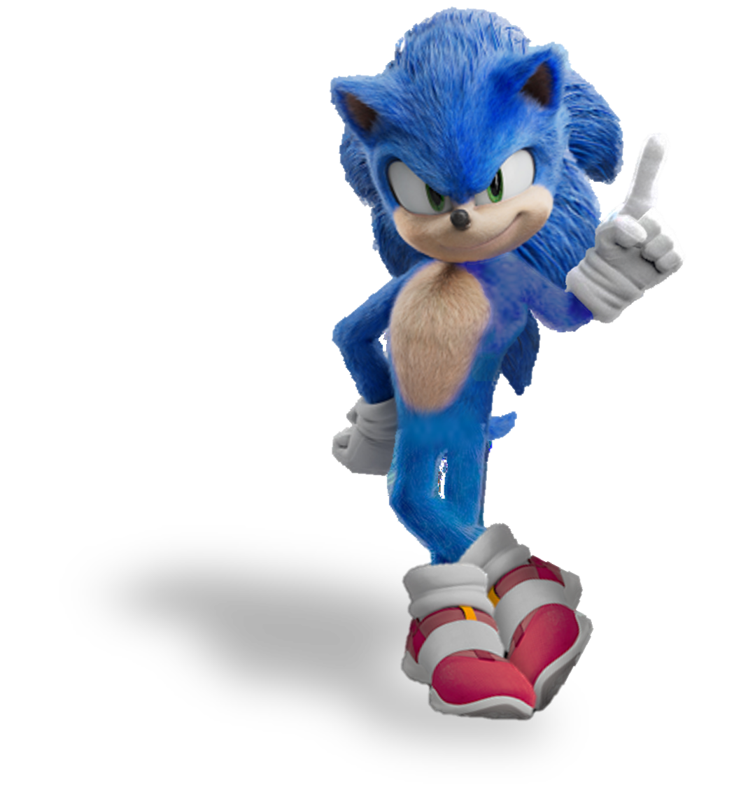 Sonic the Hedgehog (Movie) (2) - PNG by Captain-Kingsman16 on DeviantArt