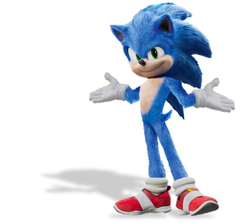 Sonic the Hedgehog (Movie) (1) - PNG by Captain-Kingsman16 on DeviantArt