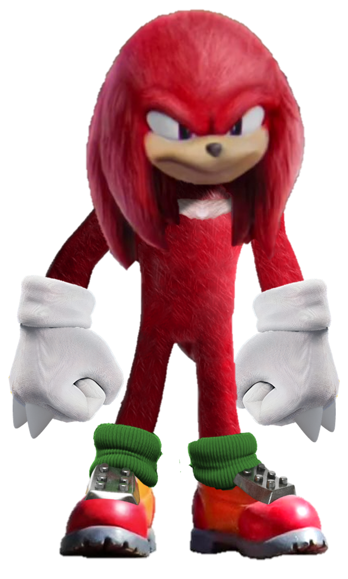 Knuckles Sonic Movie 2 PNG by RJToons on DeviantArt