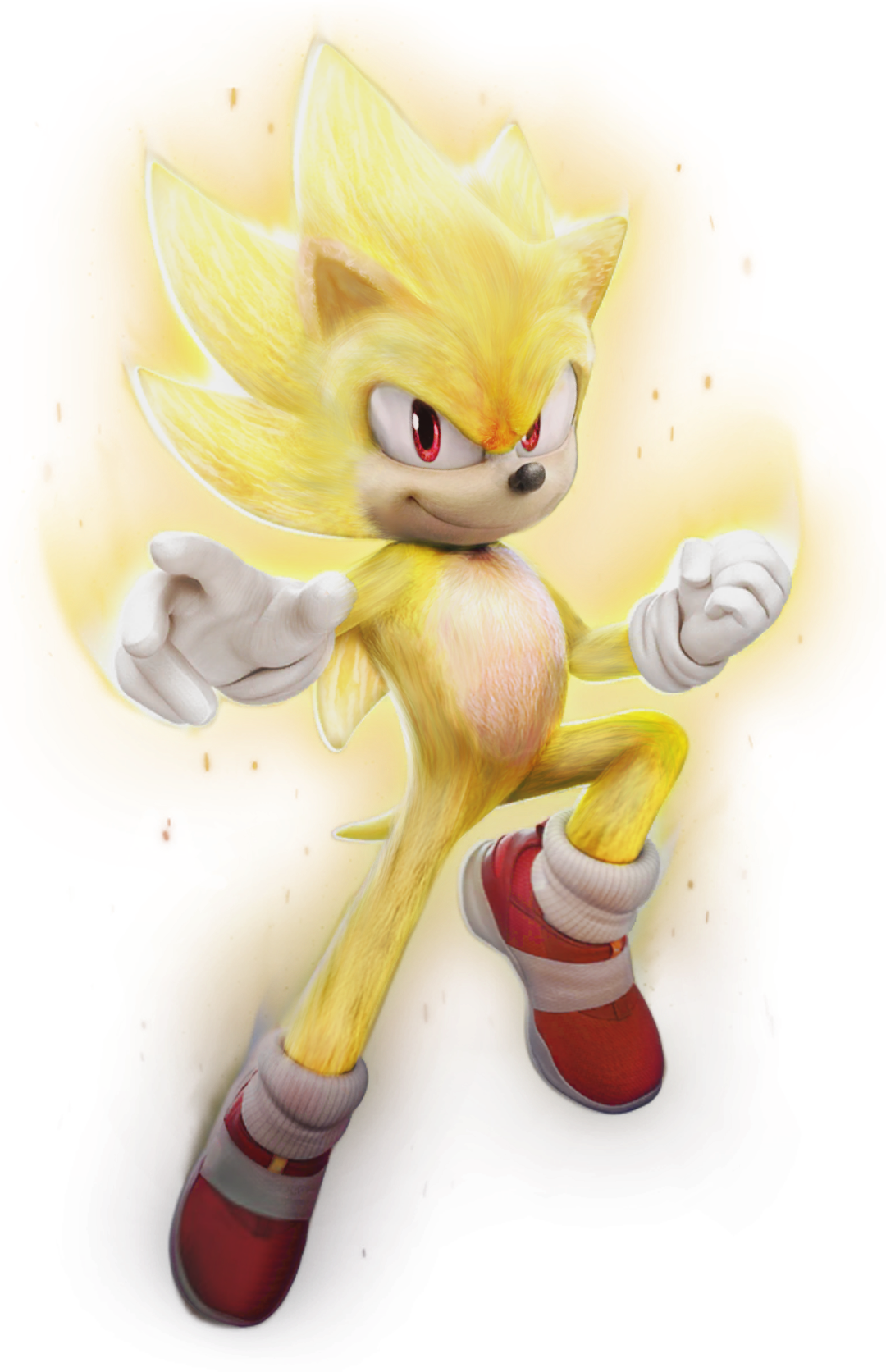 Super Sonic Movie Render by tailsgene19 on DeviantArt