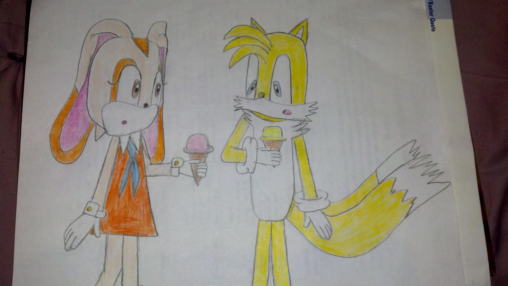 Tailream Ice Cream Date by mariosonicfan16 on DeviantArt