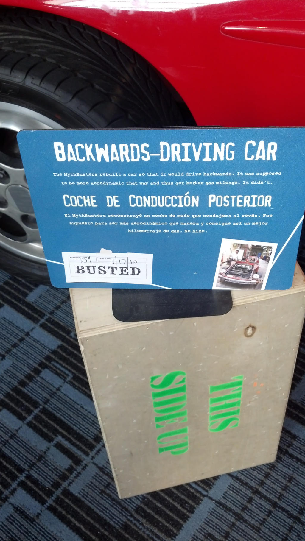Backwards-Driving Car Sign by mariosonicfan16 on DeviantArt