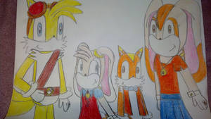 Tails x Cream Family