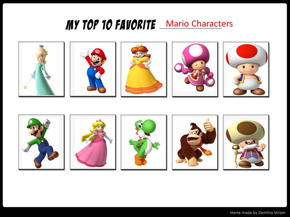 Who's the Best Mario Character?