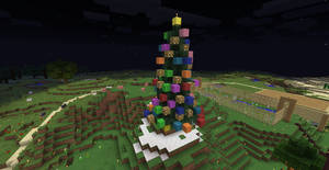 Minecraft Christmas Tree