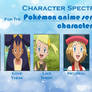 Character Spectrum-Pokemon Anime female ver