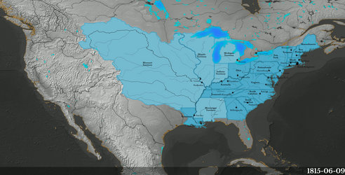 Territorial evolution of the USA (preliminary)