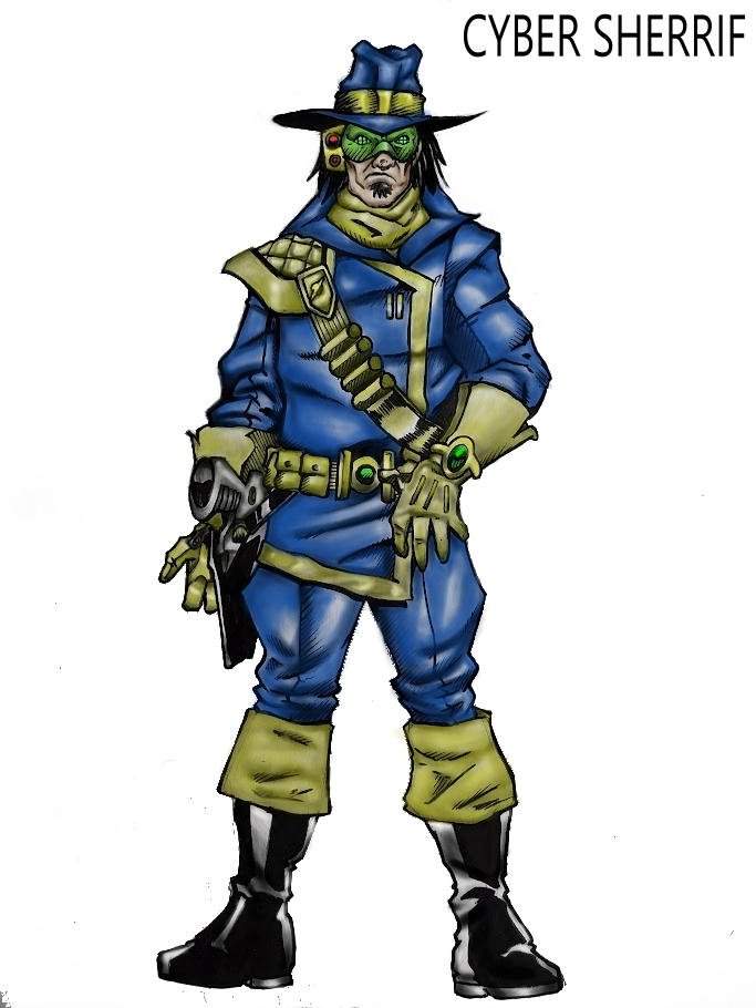 Cyber Rider Sherif Cyberstarsherrif by drgauss on DeviantArt