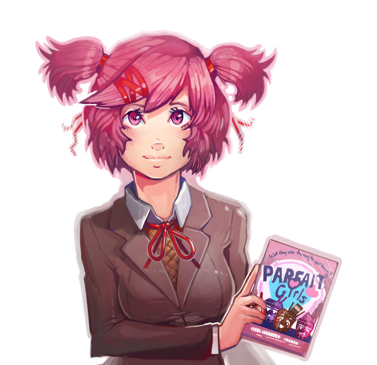Natsuki's Manga Doki Doki Literature Club by cosamo on DeviantArt