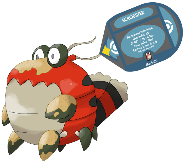 Container Fakemon Another Lobster Fakemon by Marix20 on DeviantArt