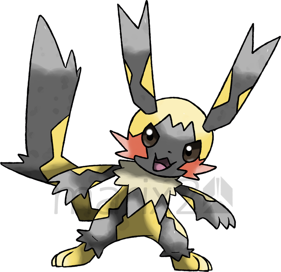 Mega Pikachu (redraw) by Marix20 on DeviantArt