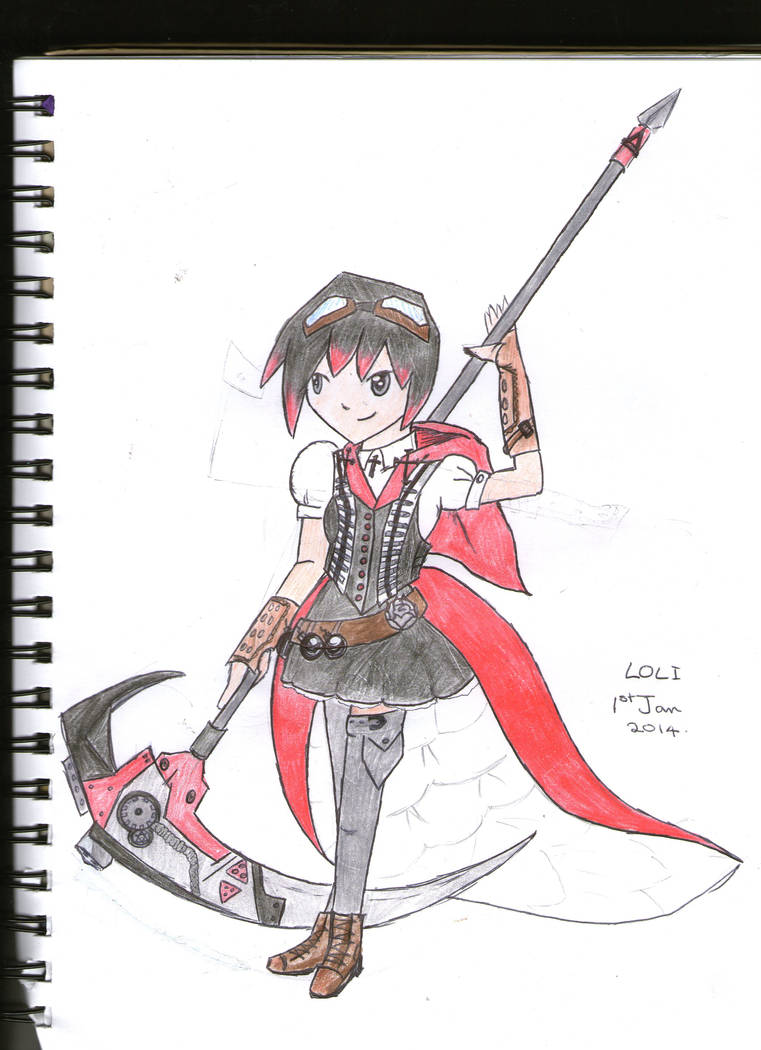 RWBY- Ruby Steampunk by Scooby-D00 on DeviantArt