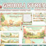 Ghibili stream set | twitch streaming set cats