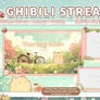 Ghibli streaming set twitch cozy cat