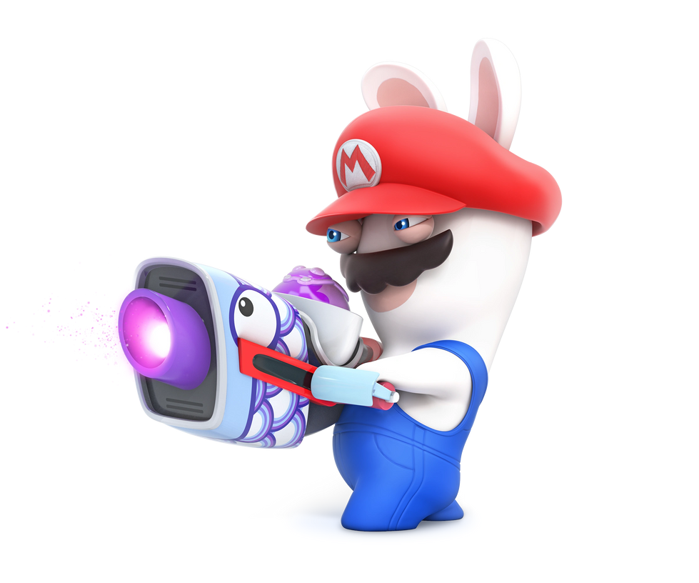 Rabbid Mario by TheUltimateFormm on DeviantArt