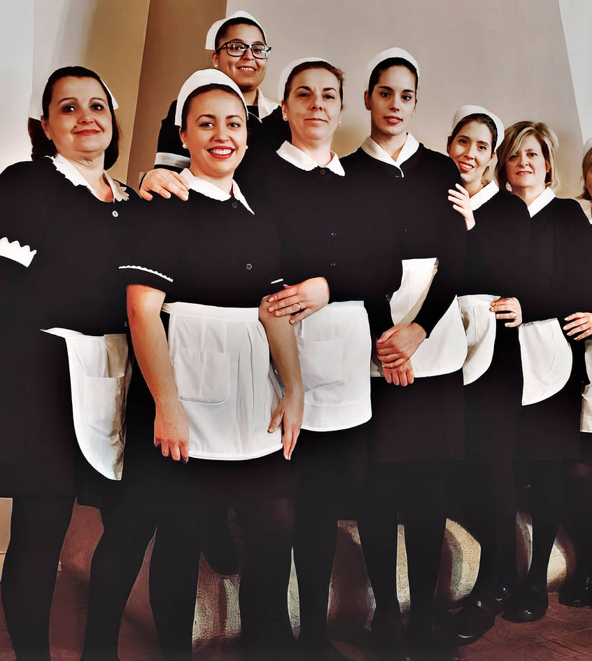 Pretty maids all in a row 05 by maidsuzie on DeviantArt