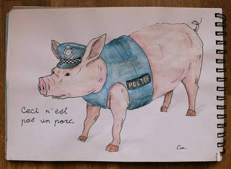 Ceci n' est pas un porc.