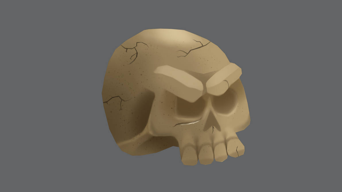 Decrepite Skull Skull-20191107 by danieldecrypted on DeviantArt