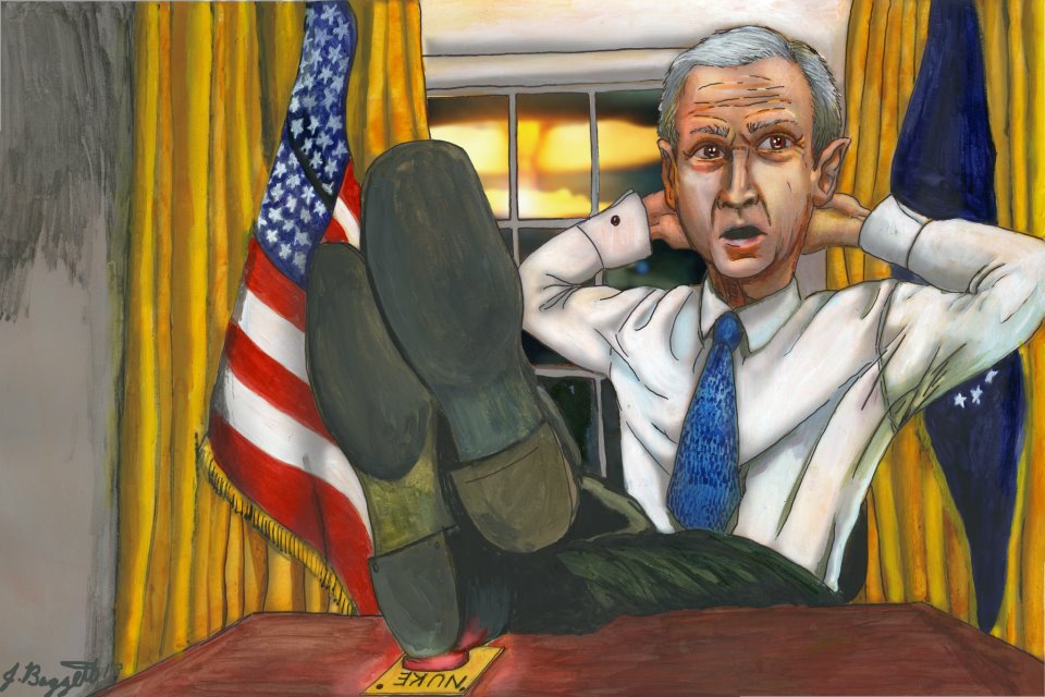 President George W Bush Final Version by Punch-line-designs on DeviantArt