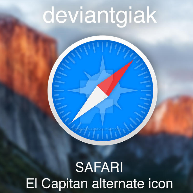 Safari El Capitan Alternate Icon