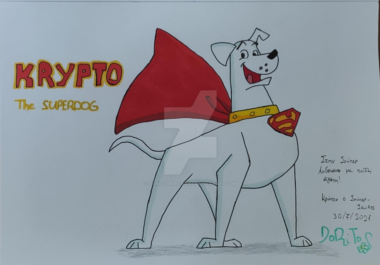 Krypto the Superdog by DoRiTosedelweiss on DeviantArt