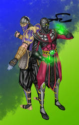 Request - Rain, Ermac.